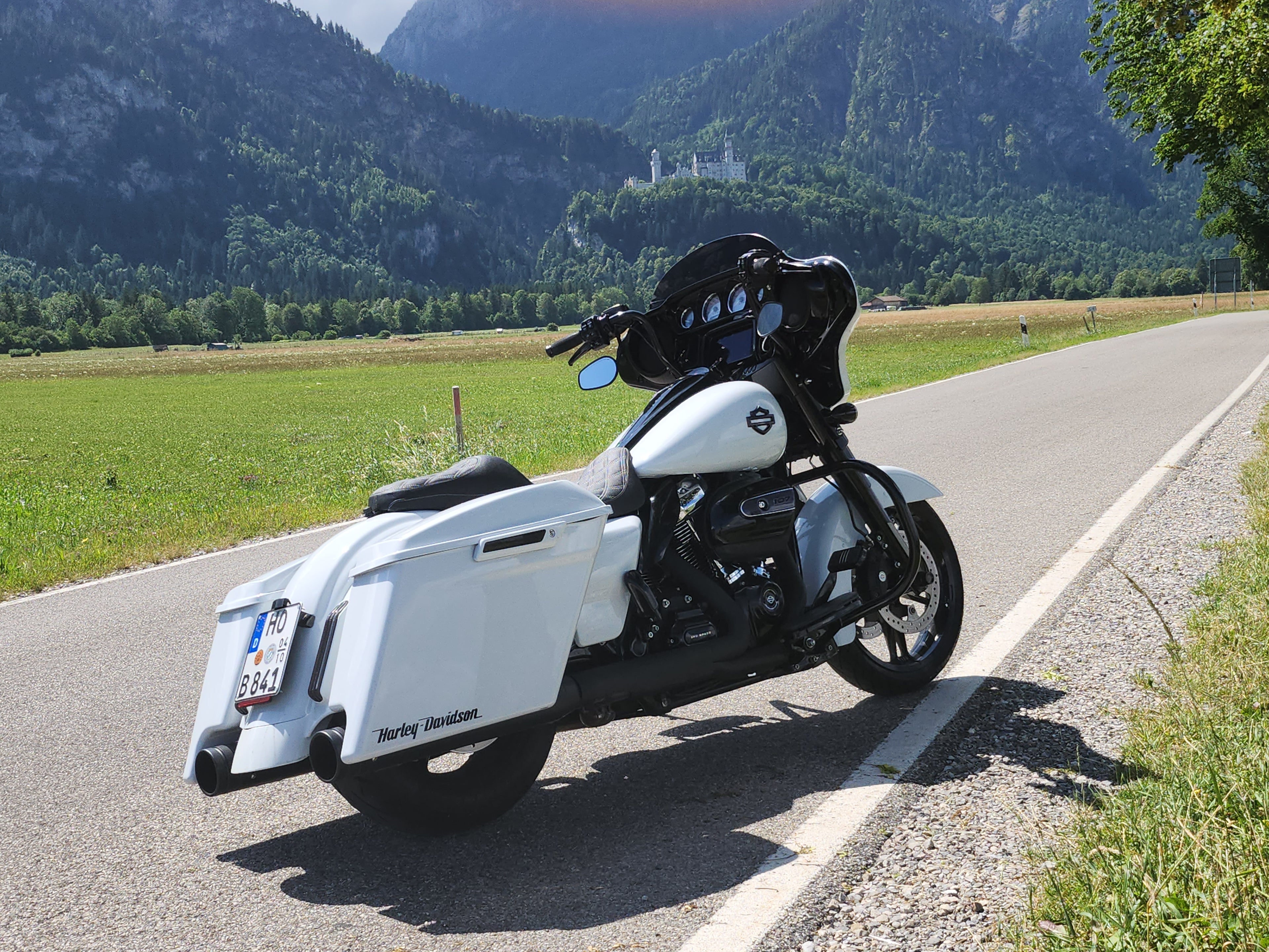 Zubehör Kennzeichenhalter geeignet für Harley-Davidson Street Glide Road Glide Road King ab 2009