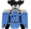 Zubehör Kennzeichenhalter geeignet für Harley-Davidson Street Glide Road Glide Road King ab 2009