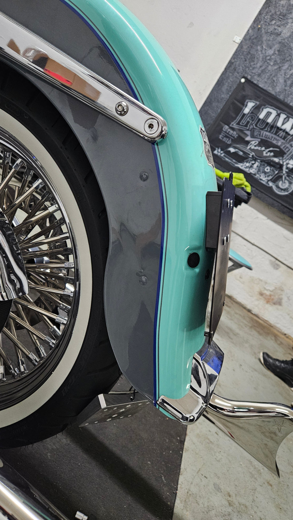 Zubehör Kennzeichenhalter geeignet für Harley-Davidson Touring Softail Dyna Sportster