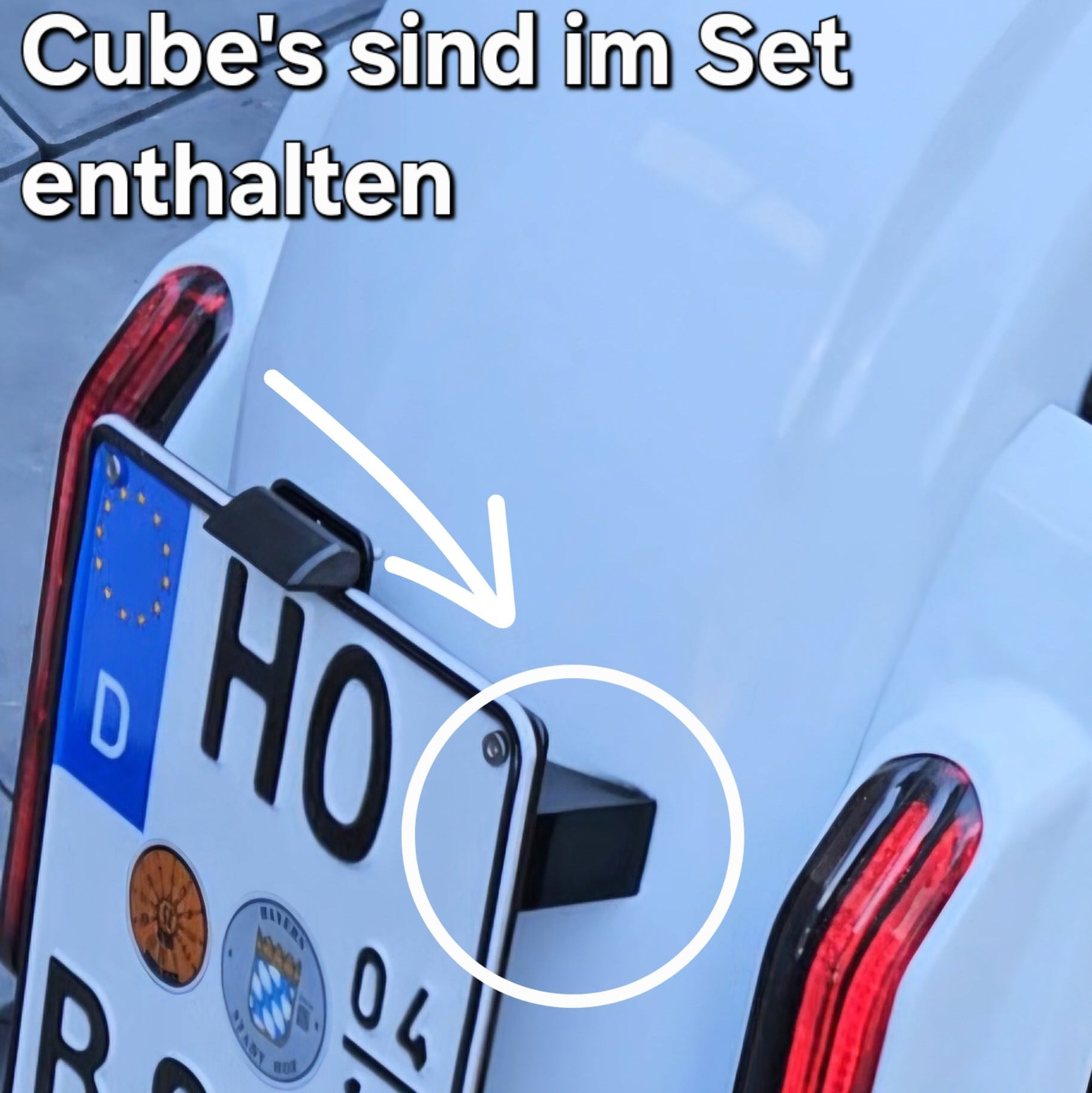 Zubehör 3in1 Kennzeichenhalter geeignet für Harley-Davidson Street Glide Road Glide Road King ab 2009